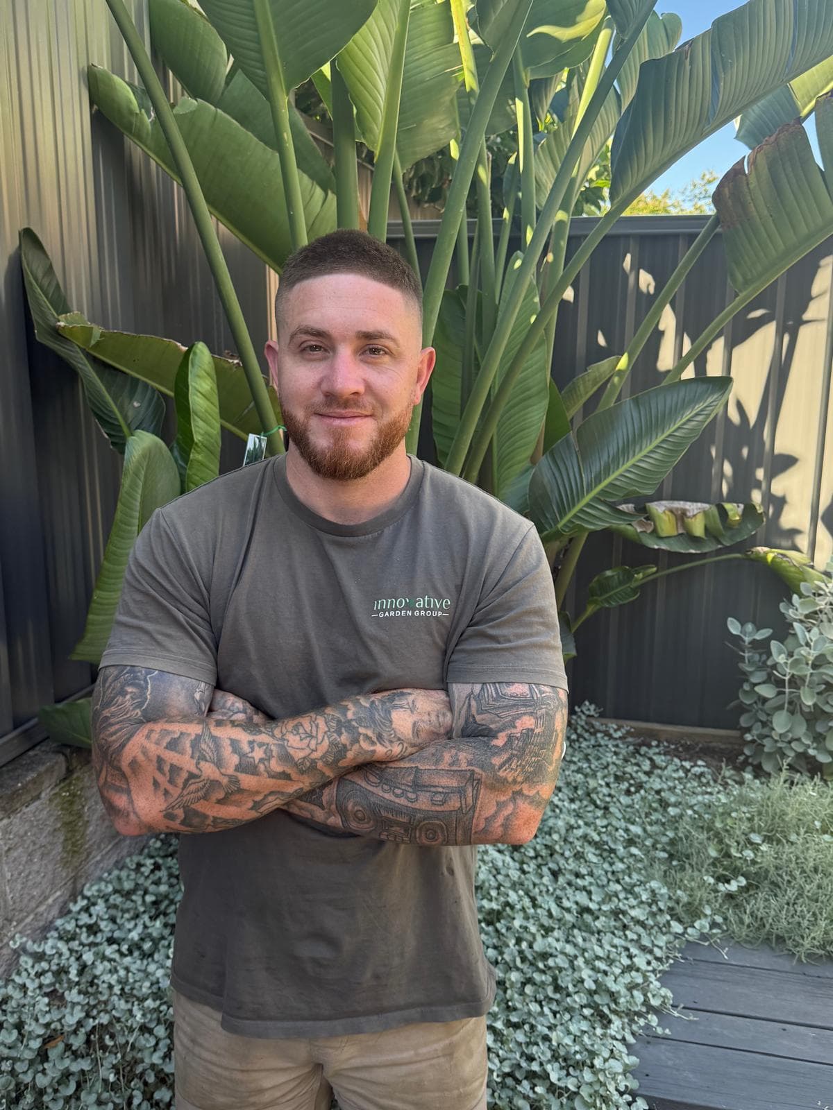 Garden maintenance work