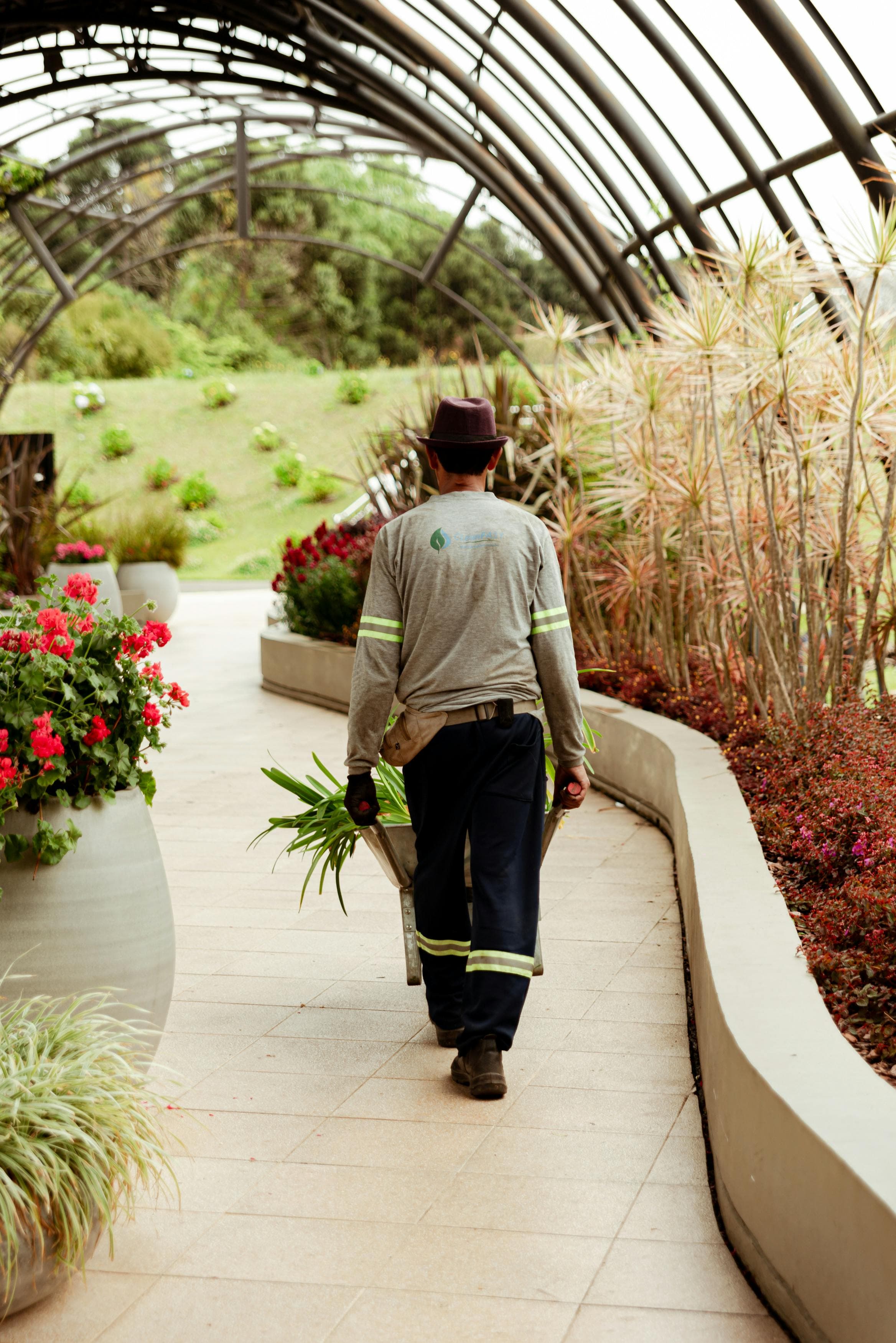 Professional reviewing candidate notes